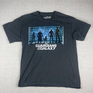 Marvel MCU Guardians of the Galaxy Movie Grey Medium T-shirt (Read)